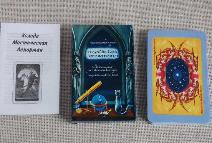 Cărți de tarot Lenormand mistice Mystisches Lenormand EthnoMa