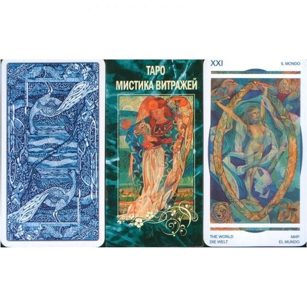 Vitralii Tarot Mystic - Crystal Tarot, Elizabeth Trevisan, ANKH