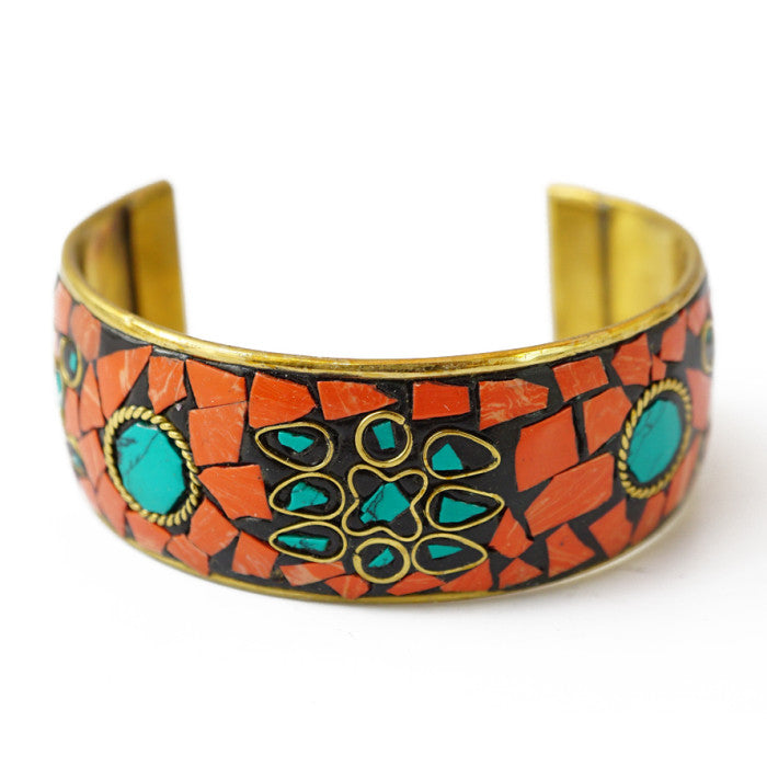 BRACELET BRACKET MOSAIC WITH STONES