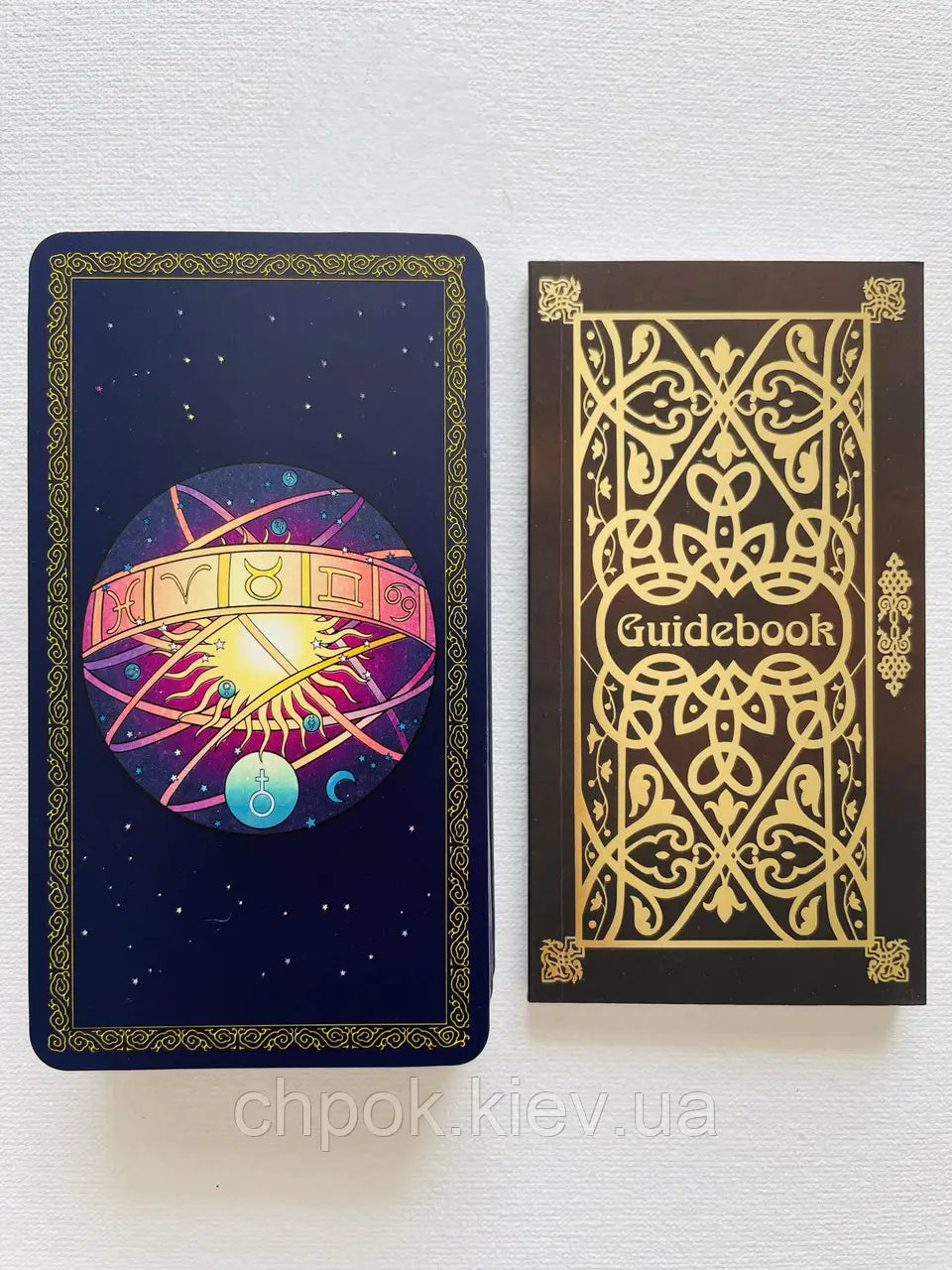Deck clasic Waite Tarot Galactic Style. Sunstelo