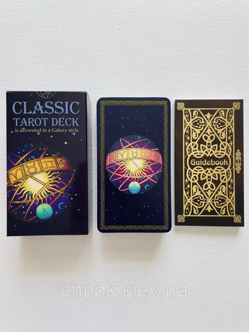 Deck clasic Waite Tarot Galactic Style. Sunstelo