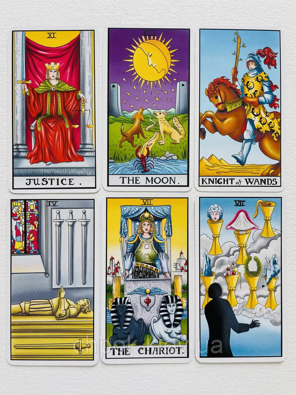 Deck clasic Waite Tarot Galactic Style. Sunstelo