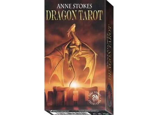 Cărți de tarot Fournier Dragon (Tarot Dragon de Anne Stokes)