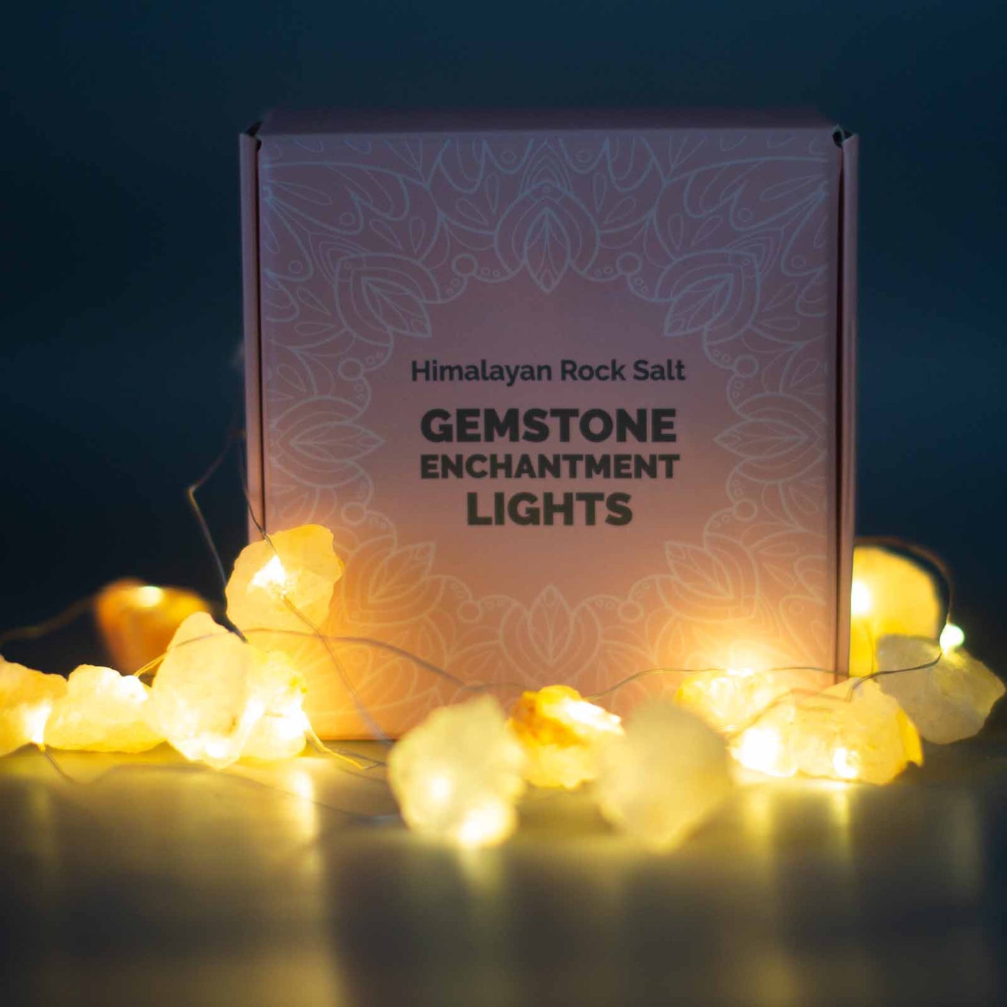Gemstone LED Light Chain - Citrine