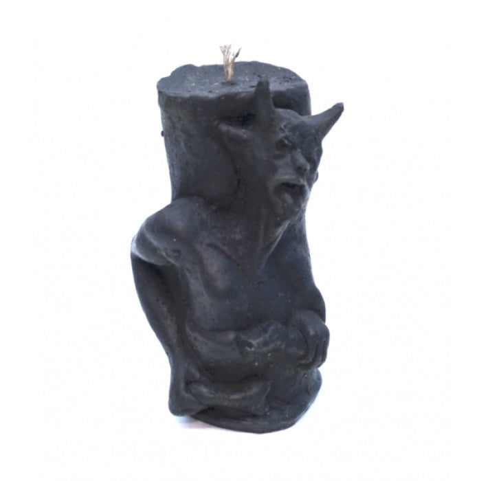 CANDLE DEVIL BLACK