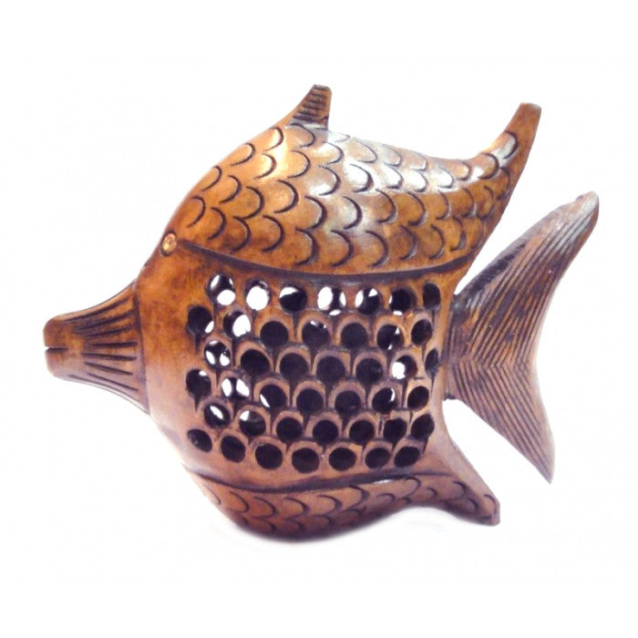 FISH WOODEN EUCALYPTUS