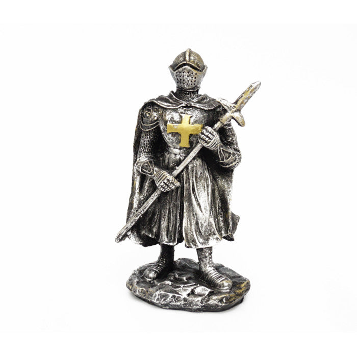 FIGURINE KNIGHT POLYSTONE
