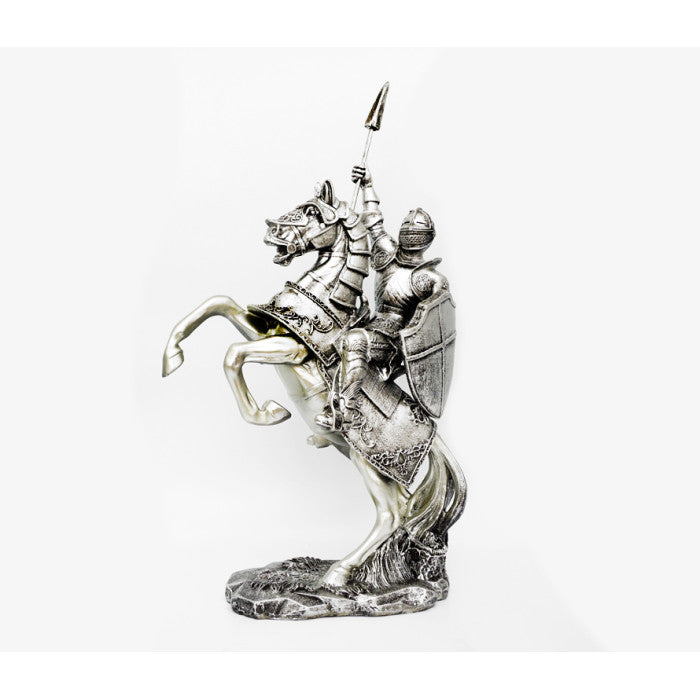 FIGURINE KNIGHT POLYSTONE