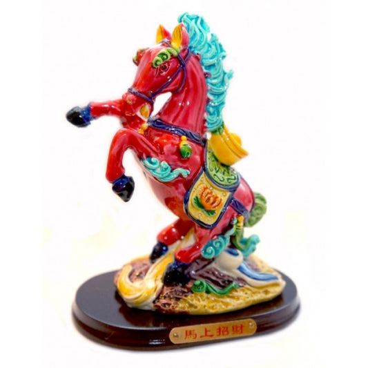 HORSE POLYSTONE MOTLEY D